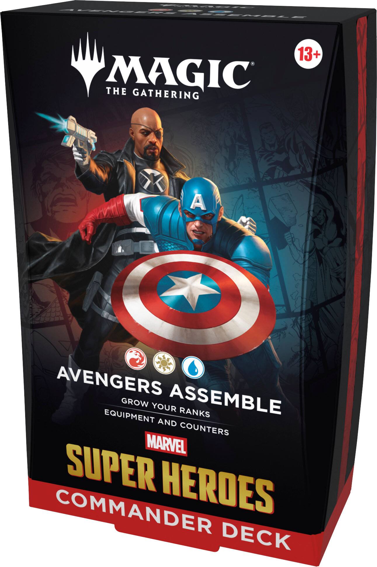 Wizards of The Coast - Magic: The Gathering Marvel Super Heroes Commander Deck - Avengers Assemble