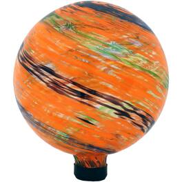 Sunnydaze - Glass Gazing Globe - 10 in - Sunset Sky
