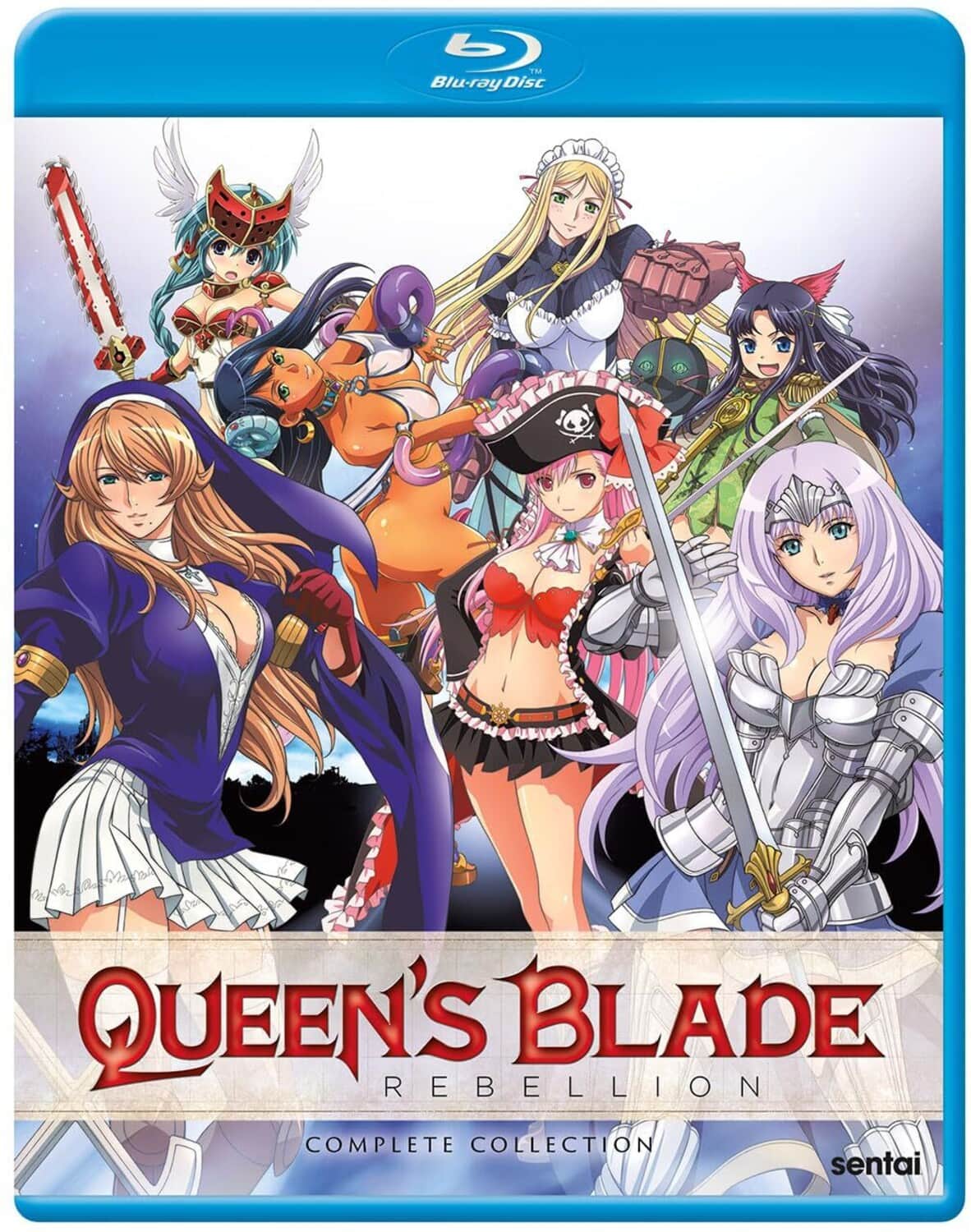 Queen's Blade Rebellion: Complete Collection  - BLU-RAY