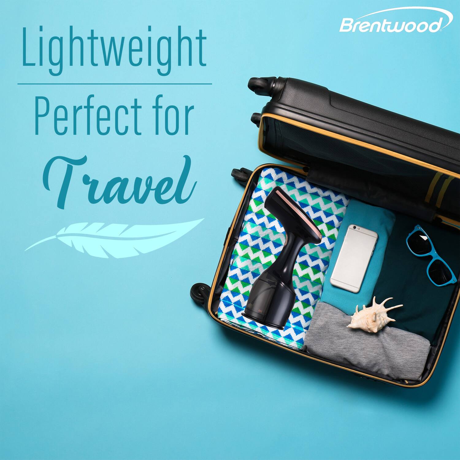 Lightweight  
Perfect for Travel  
Brentwood