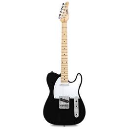 Lyxpro - 39” Electric Guitar TL Series, Solid Body Guitar W/3-Way Switch & Tone Controls - Black