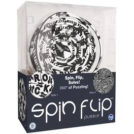 TCG Toys - Spin Flip Puzzle: Hypnotic 2L- 14 Rings - 2-In-1: Double-Sided Puzzle,8+