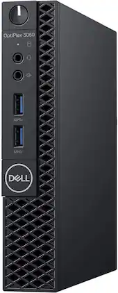 Dell - Refurbished Excellent - OptiPlex 3060 Micro PC, Intel Core i3-8100T, 32GB RAM, 1TB NVME SSD, Windows 11 Pro - Black