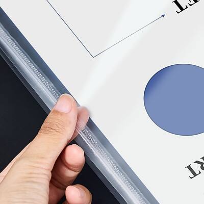 Alt View 1. Staples - Heavyweight Sheet Protector, 8.5" x 11", 10/Pack - Clear.