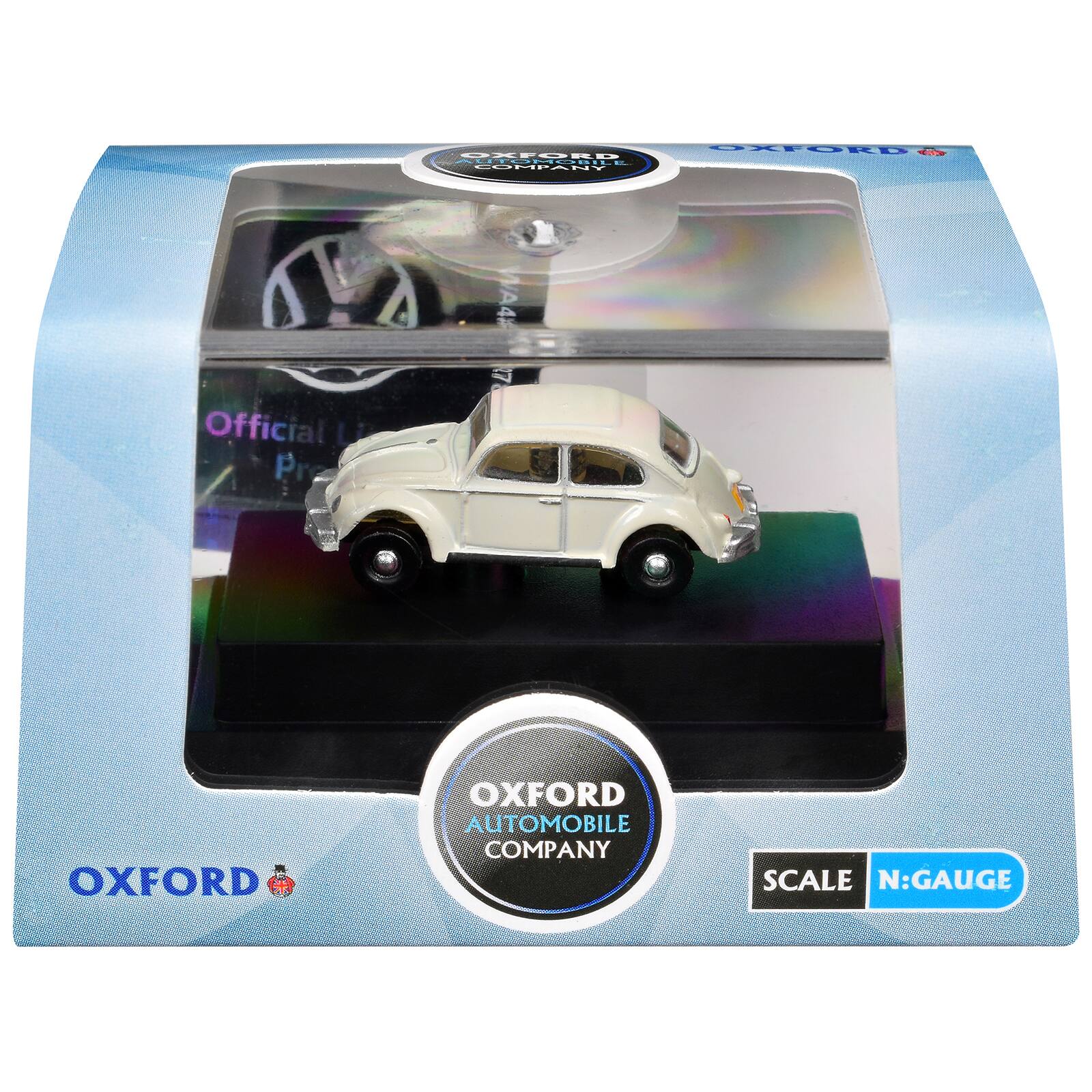 Volkswagen Beetle White 1/148 (N) Scale Diecast Model Car by Oxford ...