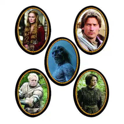 Front. Dark Horse Comics - Game Of Thrones Magnet Character Set 2 - Multicolored.