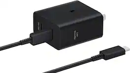 Samsung - 50W Duo Power Adapter - Black