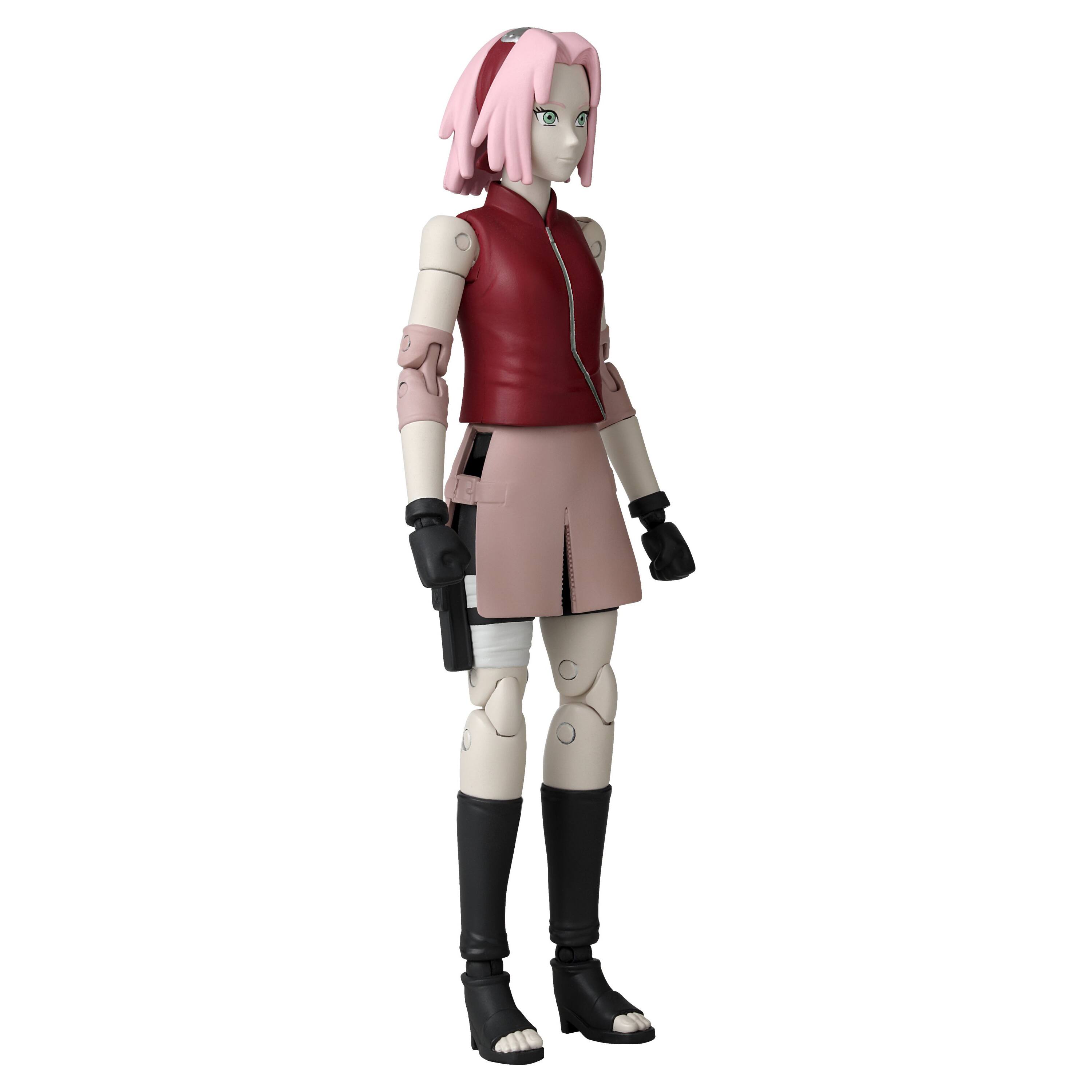 Alt View 15. Bandai - Anime Heroes Naruto 6.5" Action Figure - Sakura.