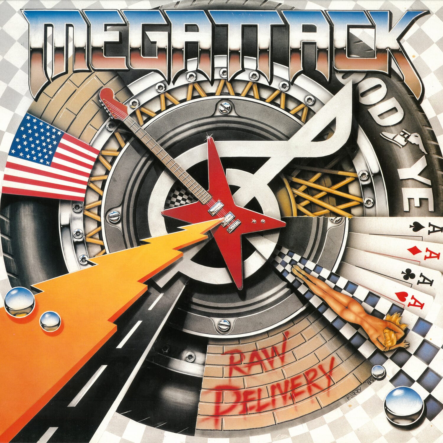 Megattack - Raw Delivery  - COMPACT DISCS