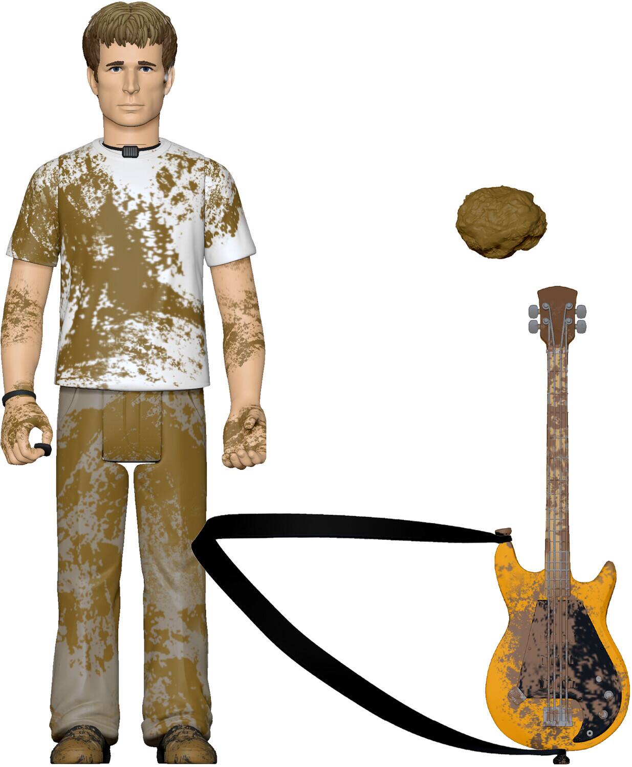 Alt View 2. Super7 - Green Day - Green Day - ReAction Figures Wv1 - Mud Fight Mike Dirnt   - COLLECTIBLES - Multicolor.