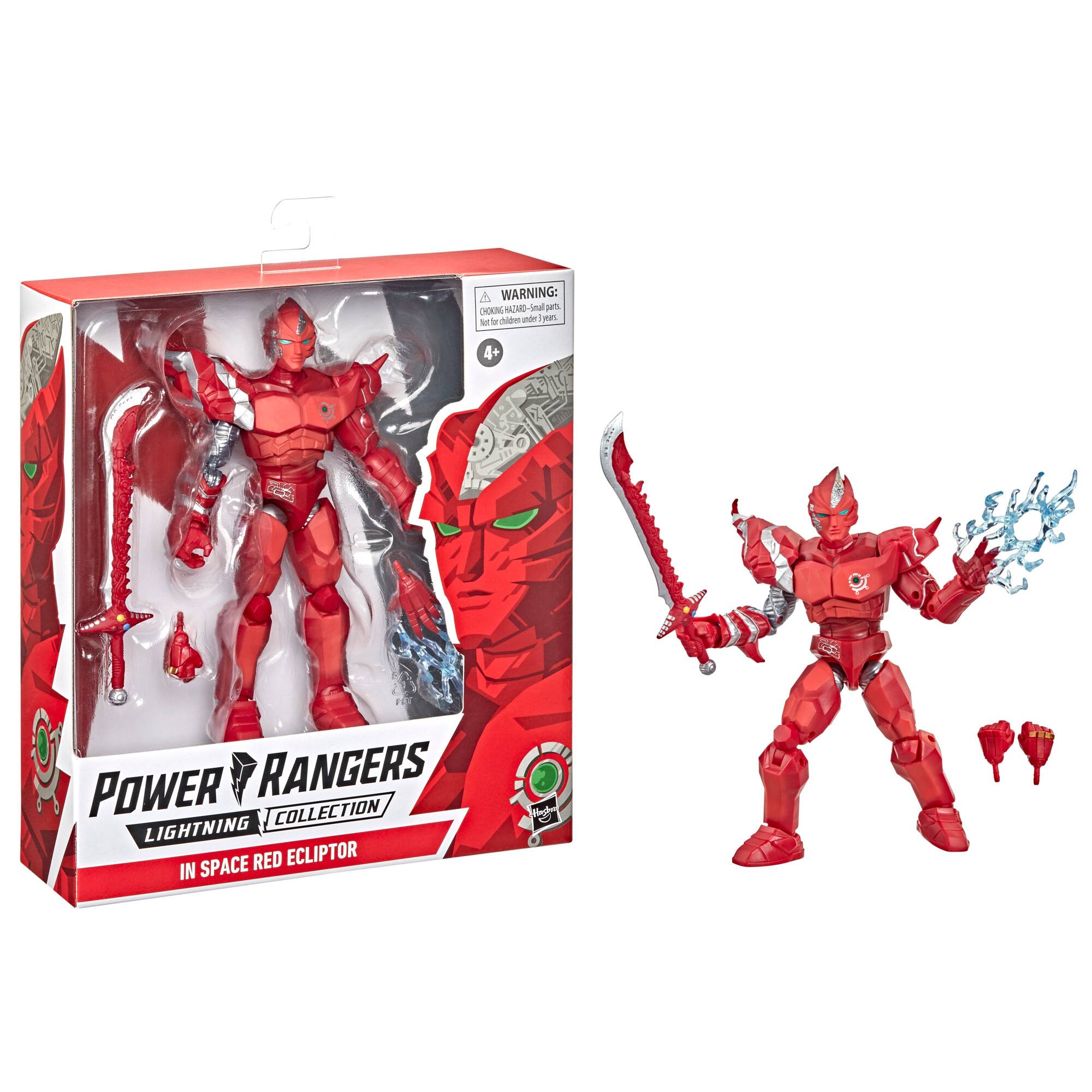 Front. Power Rangers - Lightning Collection In Space Red Ecliptor.