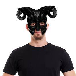 Underwraps - Devil Foam Adult Costume Half Mask - Black