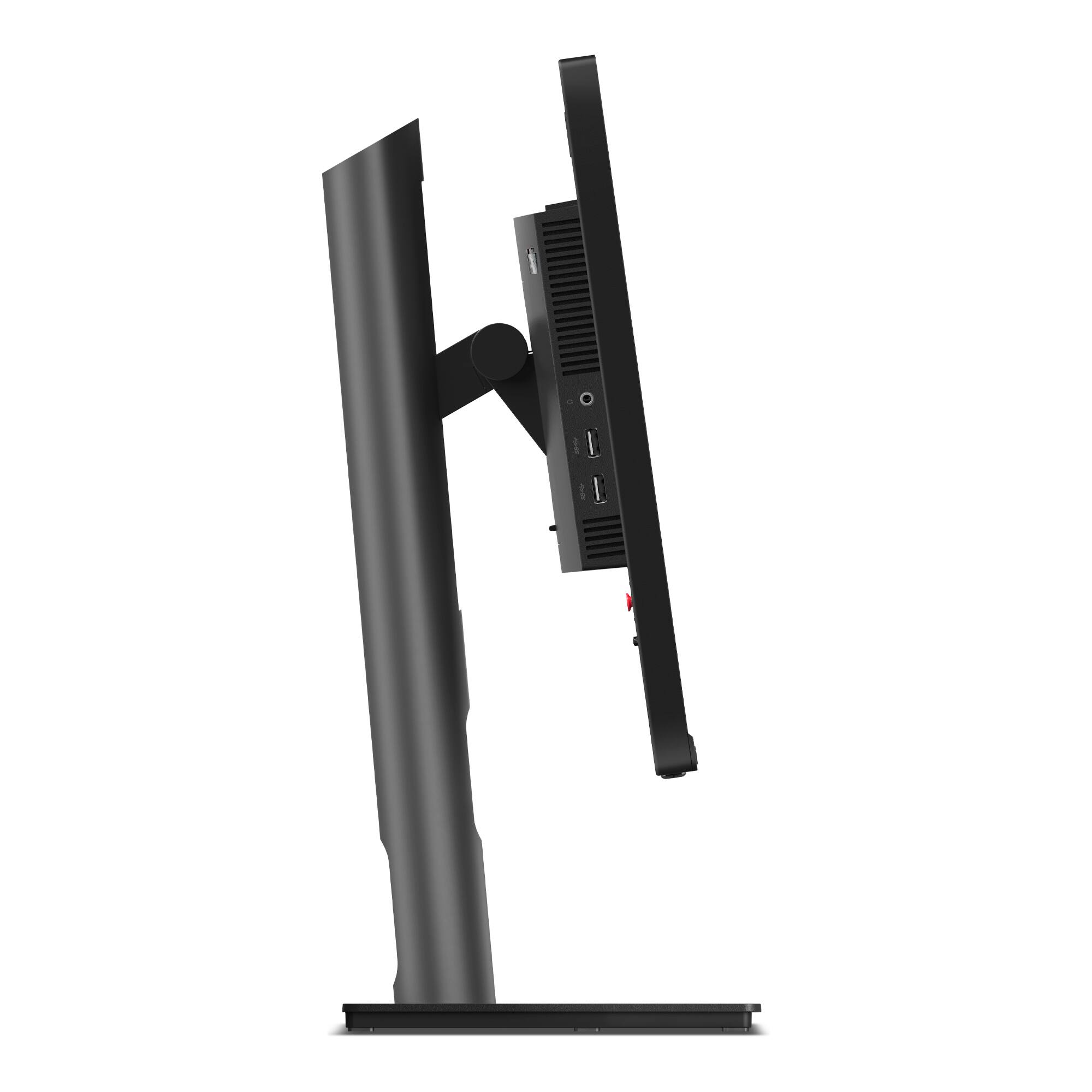 Alt View 3. Lenovo - Lenovo Thinkvision P25I-30 24.5" Monitor (1920x1080) 1HDMI 1VGA 250Nit 100Hz 4ms - Black.