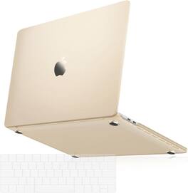 mosiso - MacBook Pro 13-inch Hard Shell Case & Keyboard Cover, Crack-Resistant - Starlight Clear