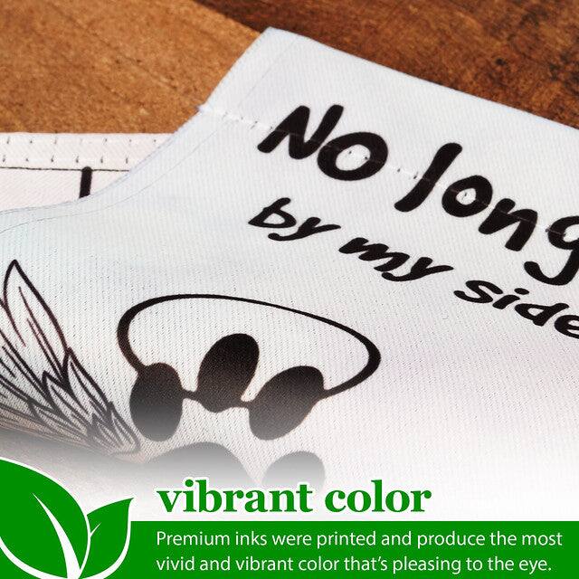 NO by my Long Side vibrant color Premium inks were printed and produce the most vivid and vibrant color that's pleasing to the eye.