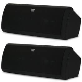 Acoustic Audio by Goldwood - AA40CB Indoor 3 Way Speaker Pair Bookshelf AA40CB-PR - Black