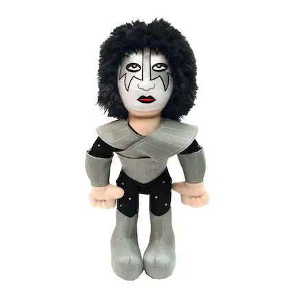 Front. Factory Entertainment - KISS Love Gun The Spaceman 12" Plush - Black/White.