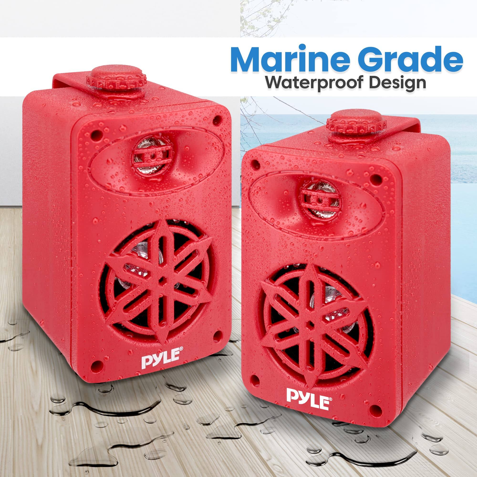 Marine Grade Waterproof Design  
PYLE
