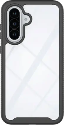 Front. SaharaCase - Raider Series GRIP Case for Samsung Galaxy A36 5G - Scorpion Black.