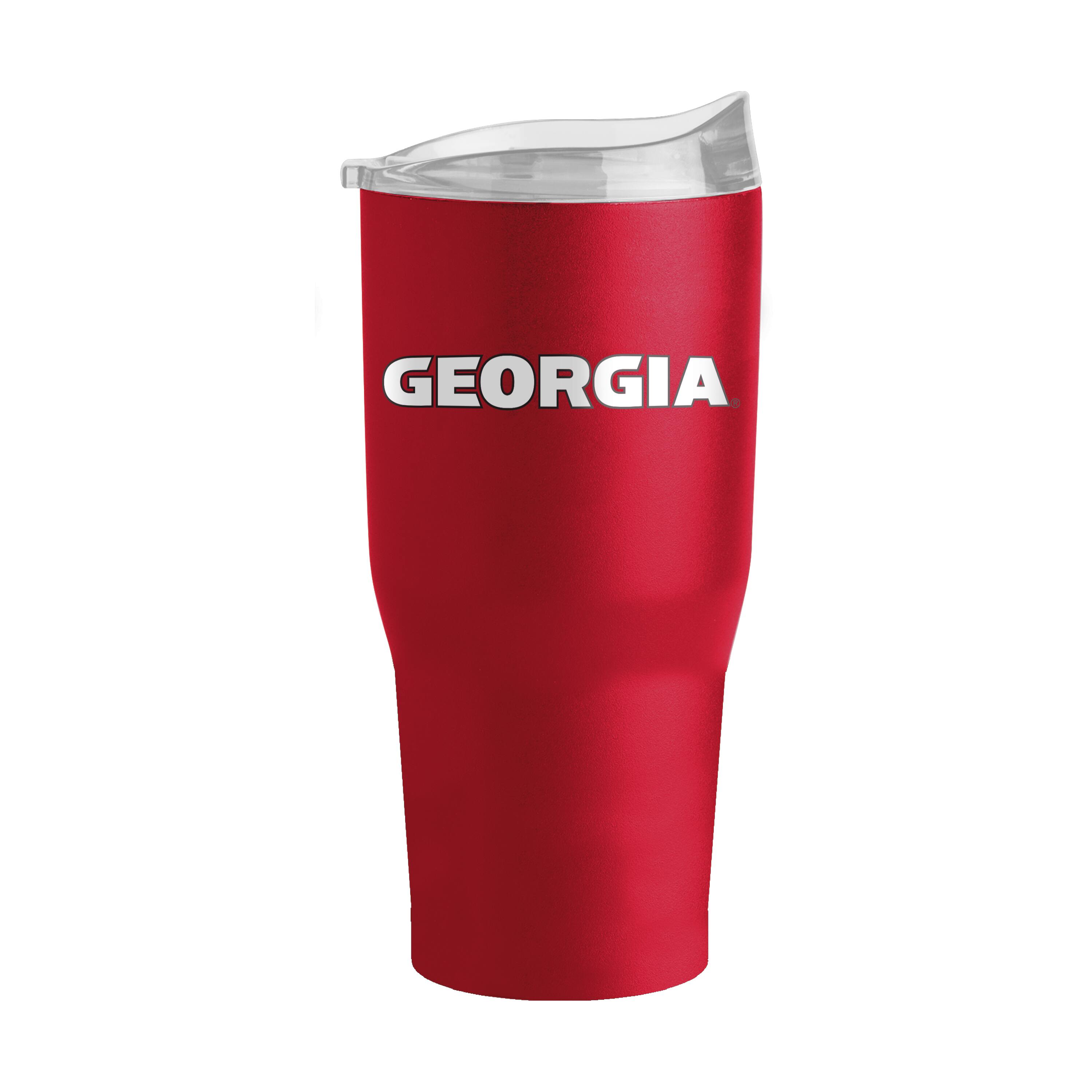 Alt View 1. Logo Brands - Georgia Bulldogs 30oz. Flipside Powder Coat Tumbler - Multicolor.