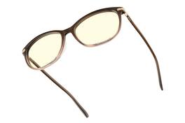 GUNNAR - Womens Computer Glasses - Ingrid, Cocoa Fade Crysta, Amber Lens - Blue Light Blocking, Releive Dry Eye - Cocoa Fade Crystal