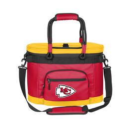 Logo Brands - Kansas City Chiefs 35 Can Flex Cooler - Red