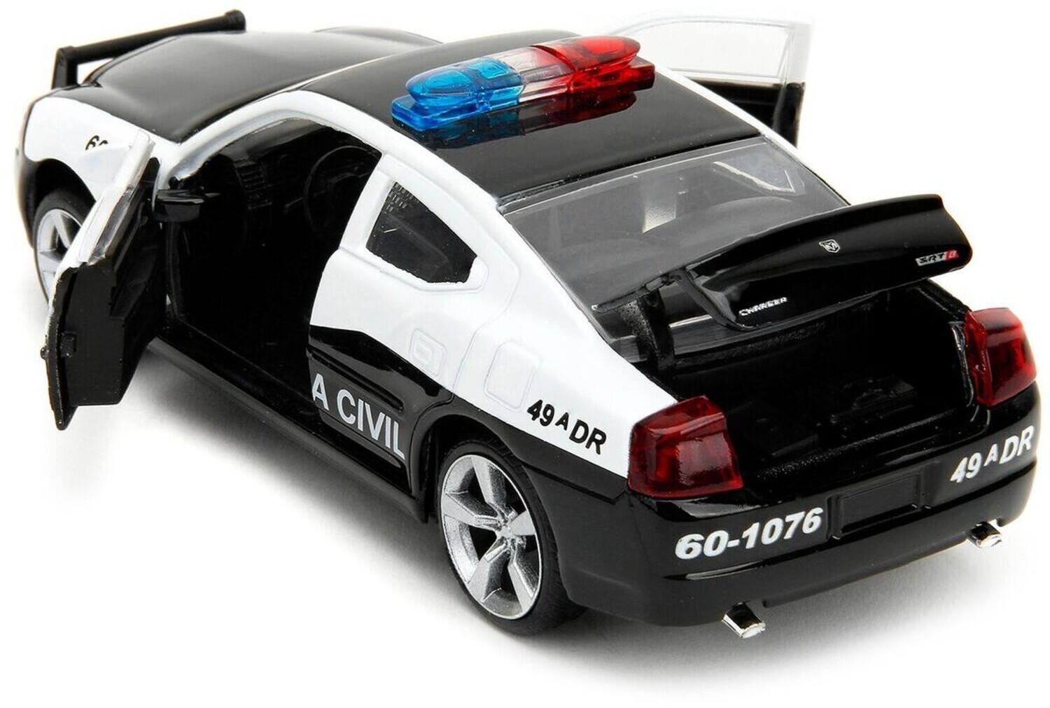 Jada Toys 1:32 Fast & Furious 5 2006 Dodge Charger Police Car