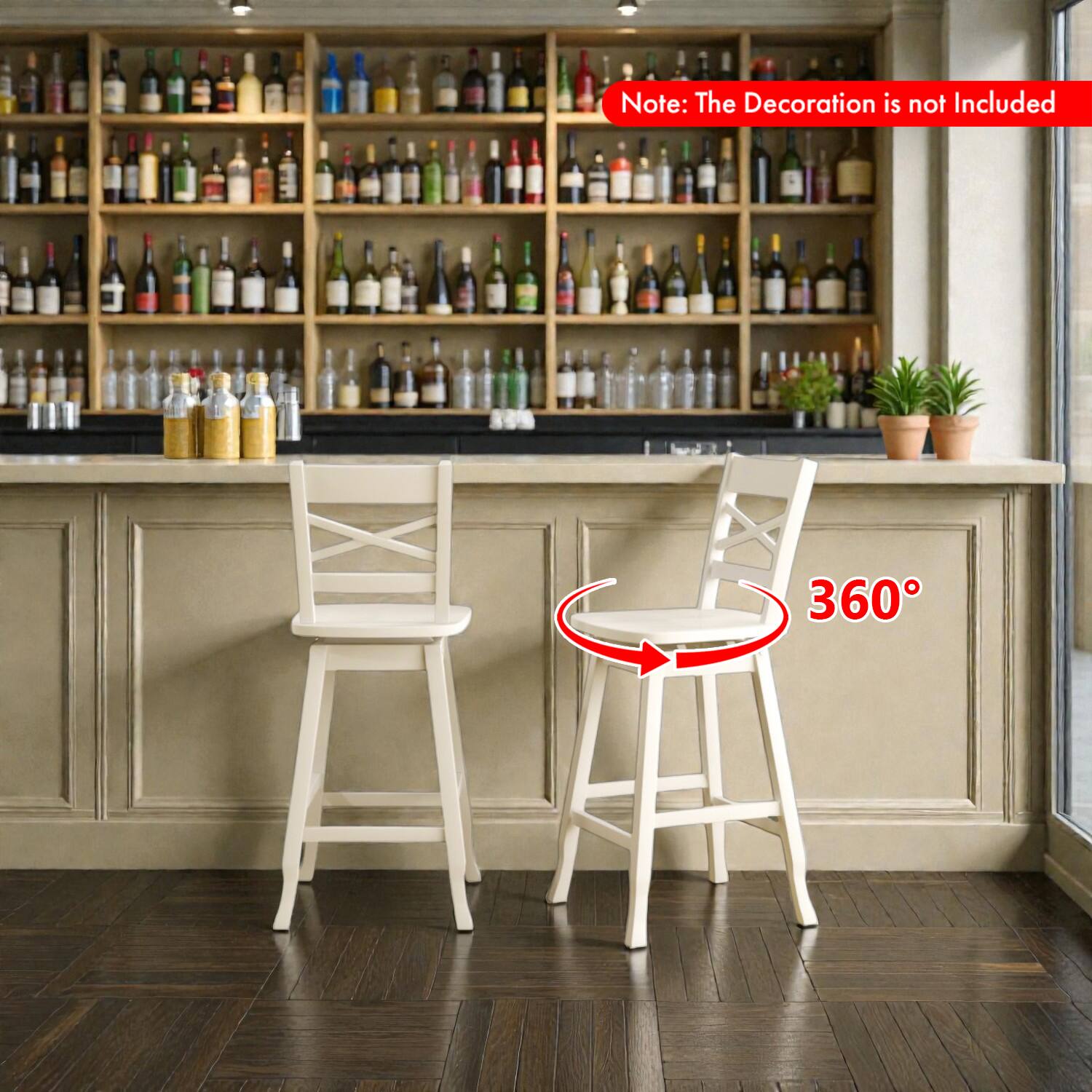 Note: The Decoration is not Included

360°