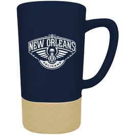 Great American Products - New Orleans Pelicans Team Logo 16oz. Laser Etched Jump Mug - Multicolor