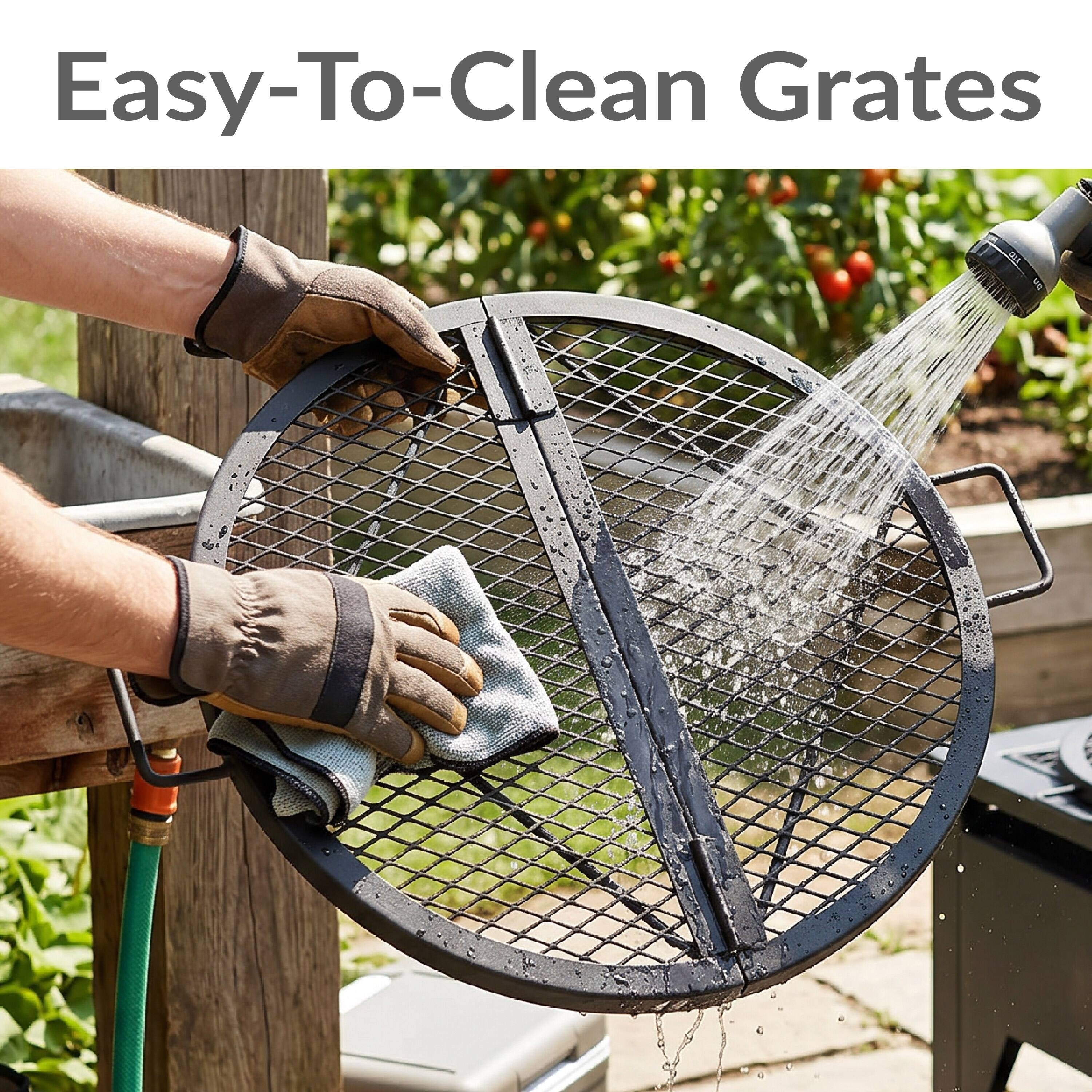 Easy-To-Clean Grates