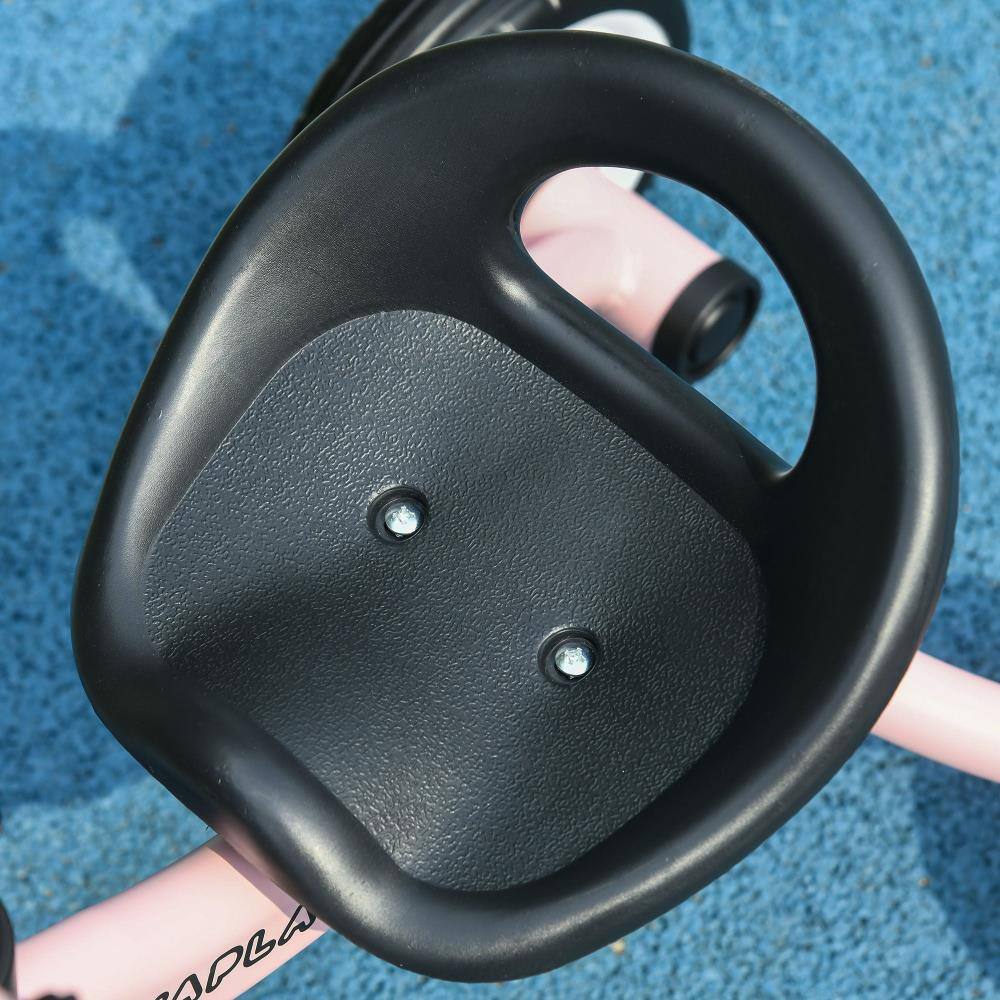 Alt View 4. BreeBe - Qaba Kids Tricycle for Toddlers 2-5 with Adjustable Seat, Basket, Bell, Handlebar Grips, Toddler Bike for Children - Pink.