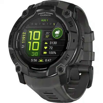 Garmin Instinct GPS Smartwatch 50 mm AMOLED Black with Charcoal