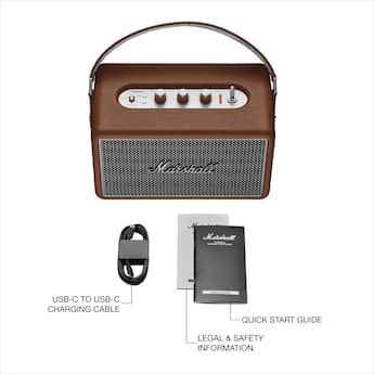Marshall Kilburn III Portable Wireless Bluetooth Speaker with Bass Marshall Kilburn III Portable Wireless Bluetooth Speaker with Bass