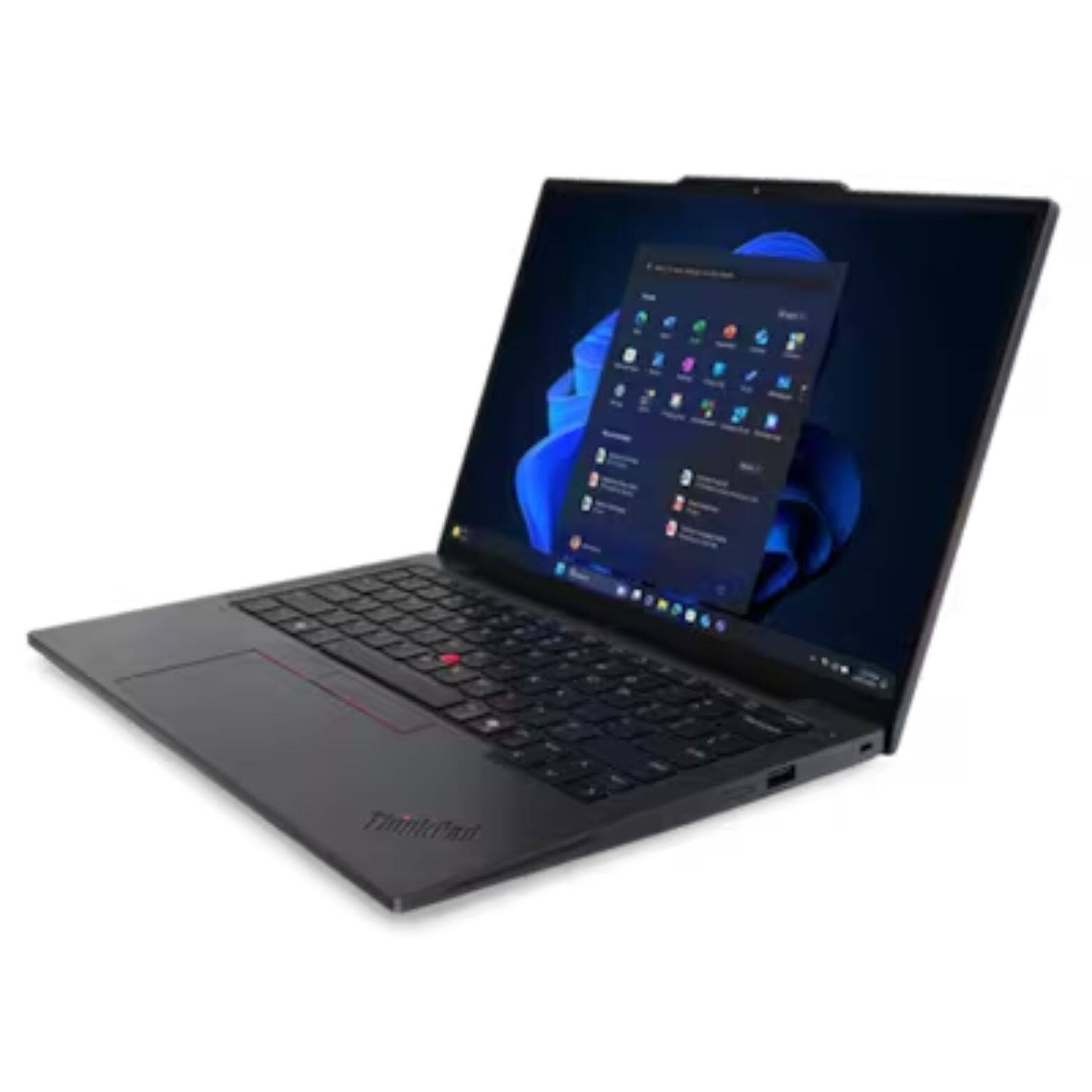 Alt View 2. Lenovo - ThinkPad X13 13.3” WUXGA Touch Intel Core i5-1245U 1.60 GHz up to 4.40 GHz 16GB RAM 256GB SSD Windows 11 Pro - Black.