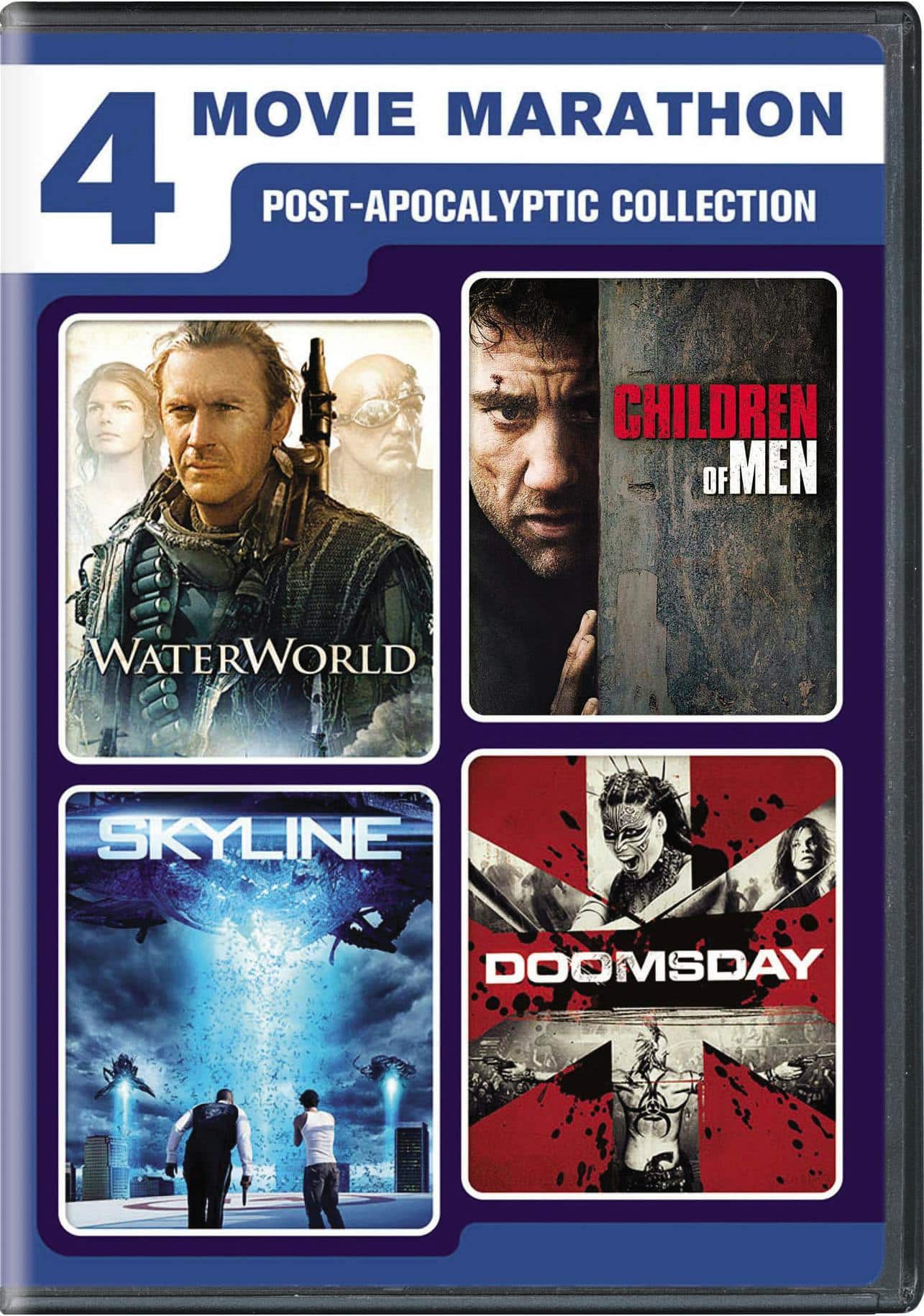 Front. 4-Movie Marathon: Post-Apocalyptic Collection (DVD Set) [DVD].