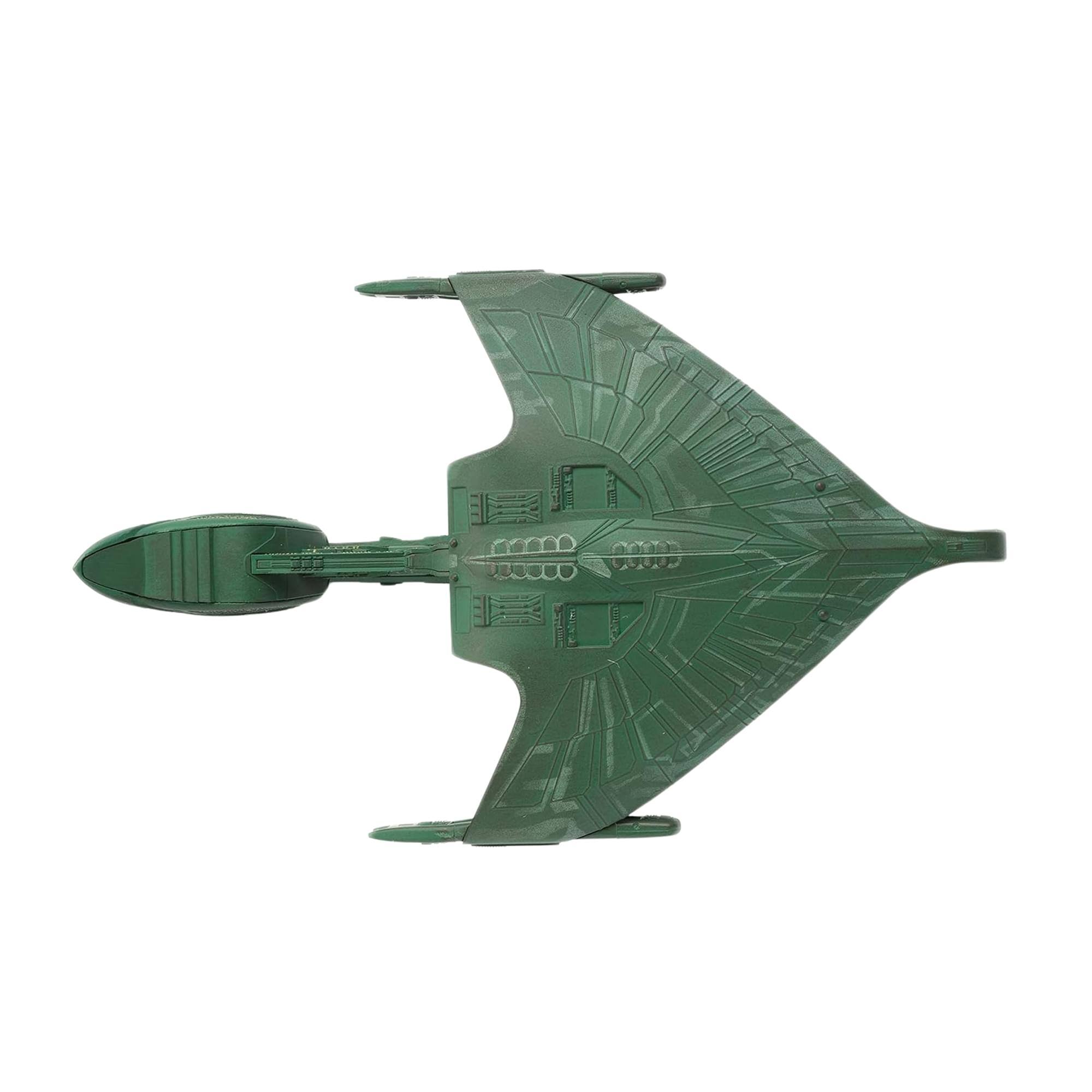Alt View 4. Eaglemoss - Eaglemoss Star Trek Starship Replica | Romulan Warbird - Green.