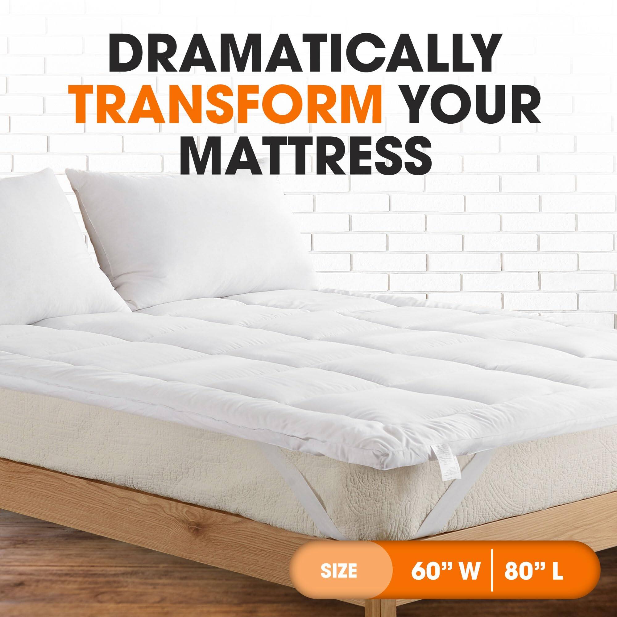 DRAMATICALLY TRANSFORM YOUR MATTRESS

SIZE
60" W
80" L