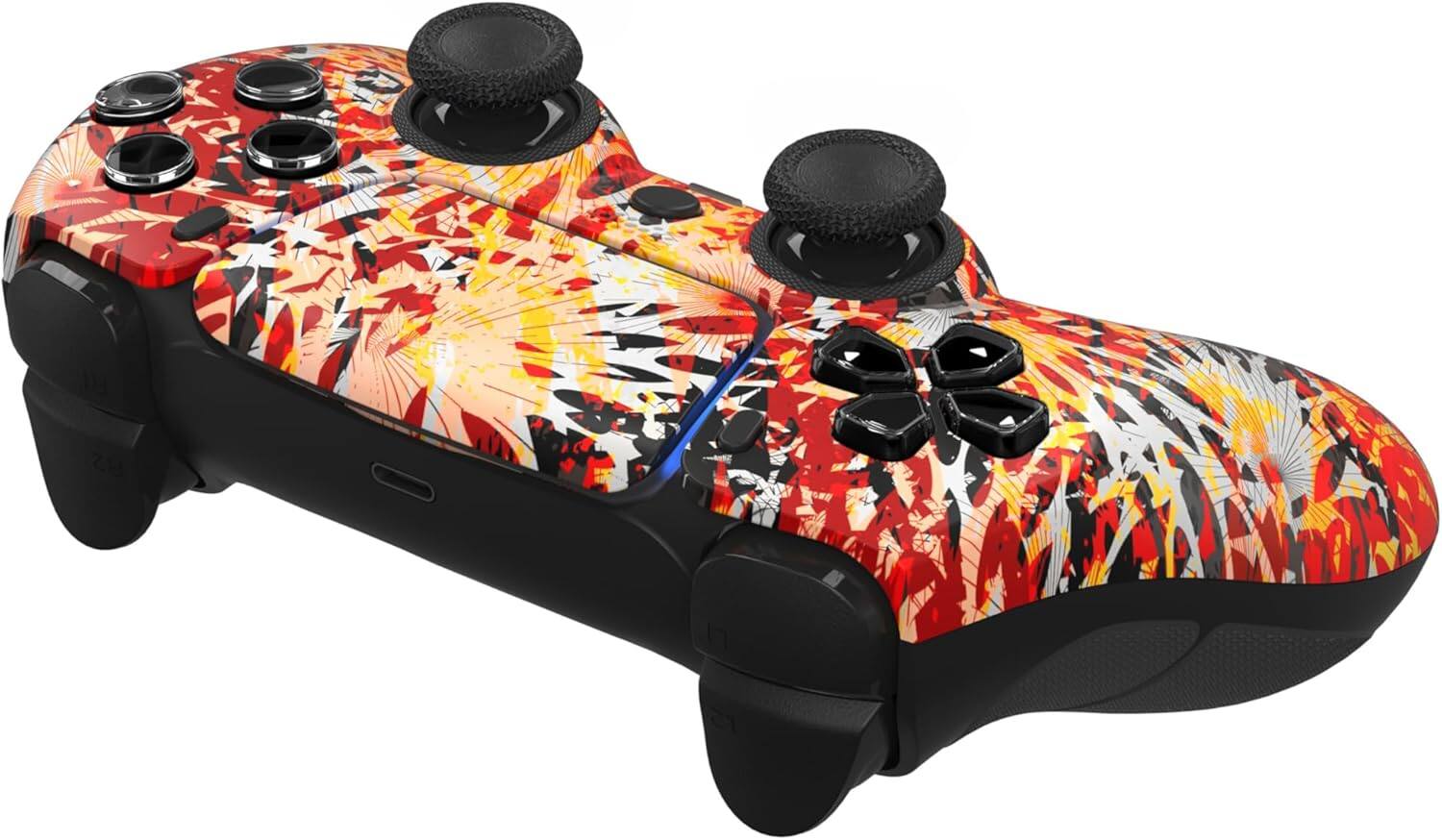 Back. Custom Controllerzz - Custom Wireless Controller for PS5 - Solar Flare.