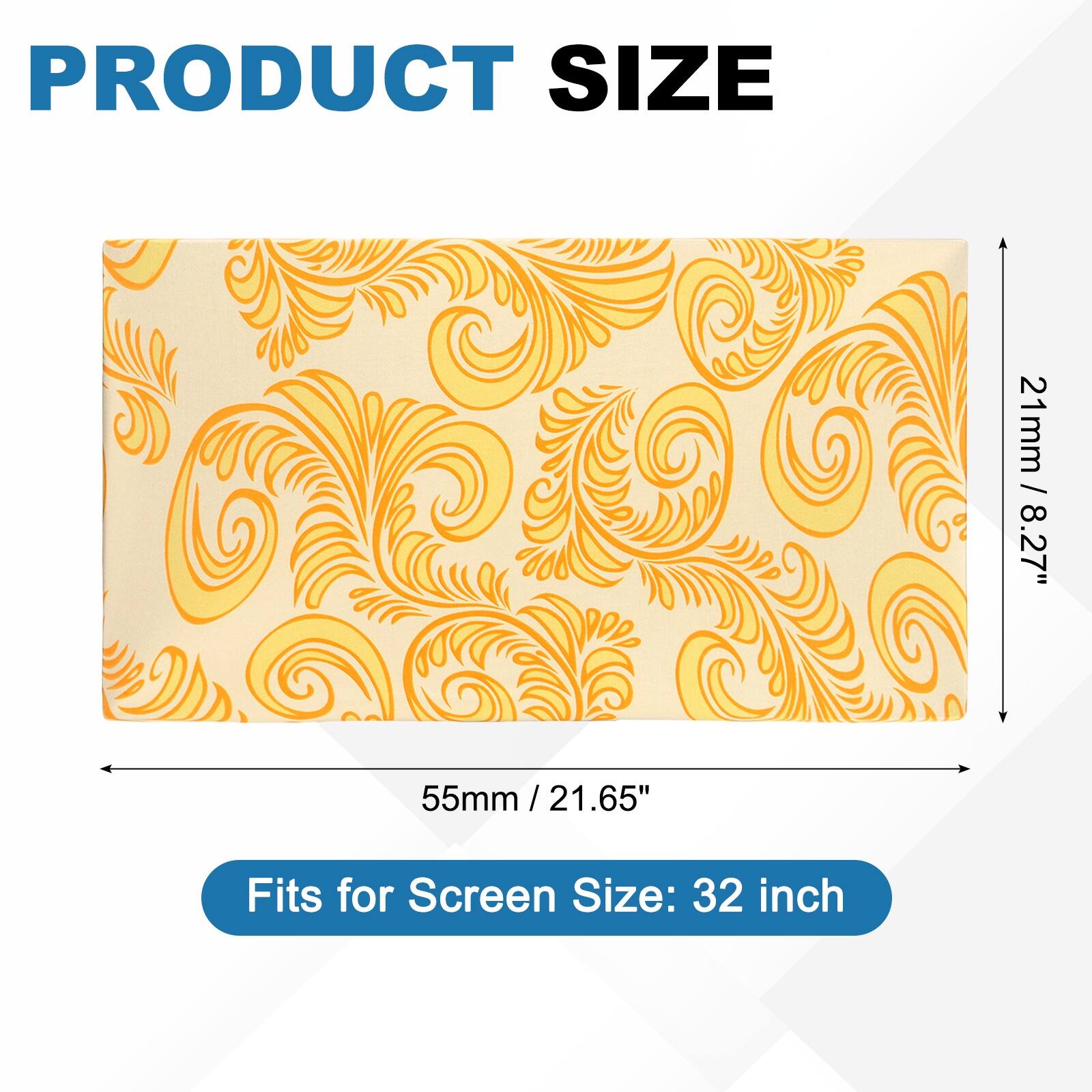 PRODUCT SIZE

21mm / 8.27"  
55mm / 21.65"  

Fits for Screen Size: 32 inch