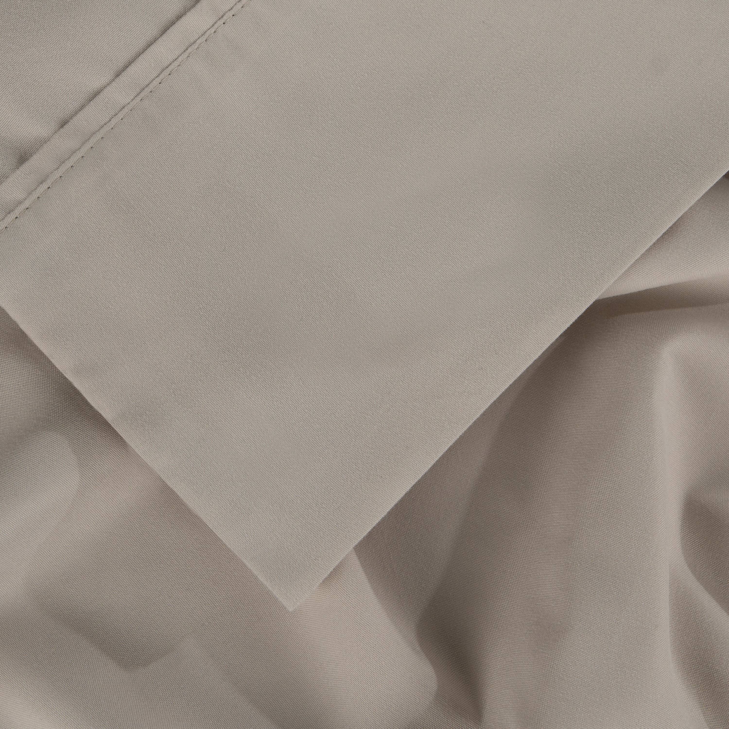 Alt View 1. Bedgear - Basic Sheet Set - Gray, Twin - gray.