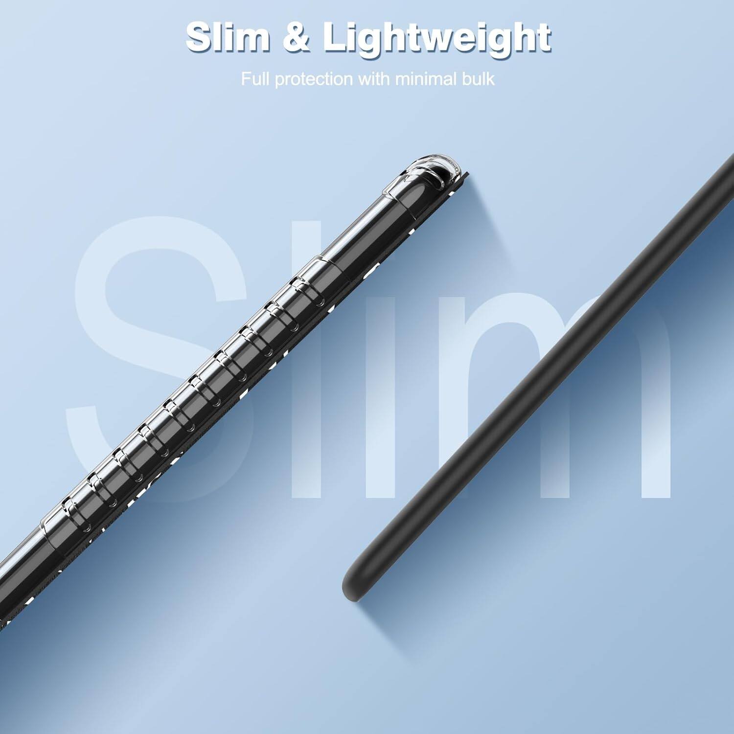 Slim & Lightweight  
Full protection with minimal bulk