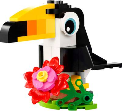 LEGO Creator 3 in 1 Tropical Toucan Building Set 30688