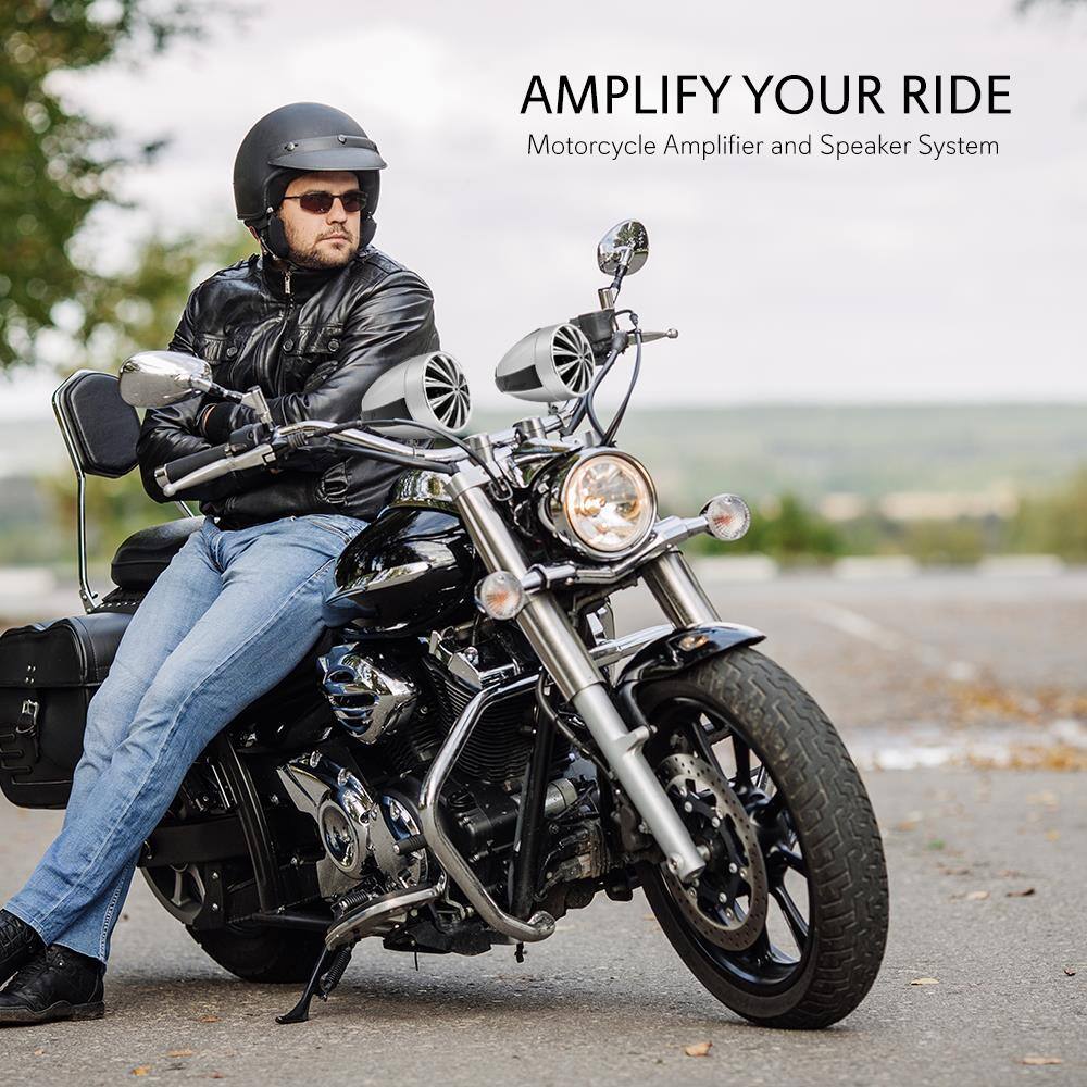 AMPLIFY YOUR RIDE  
Motorcycle Amplifier and Speaker System