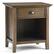 Front. Simpli Home - Acadian Bedside Table - Rustic Natural Aged Brown.