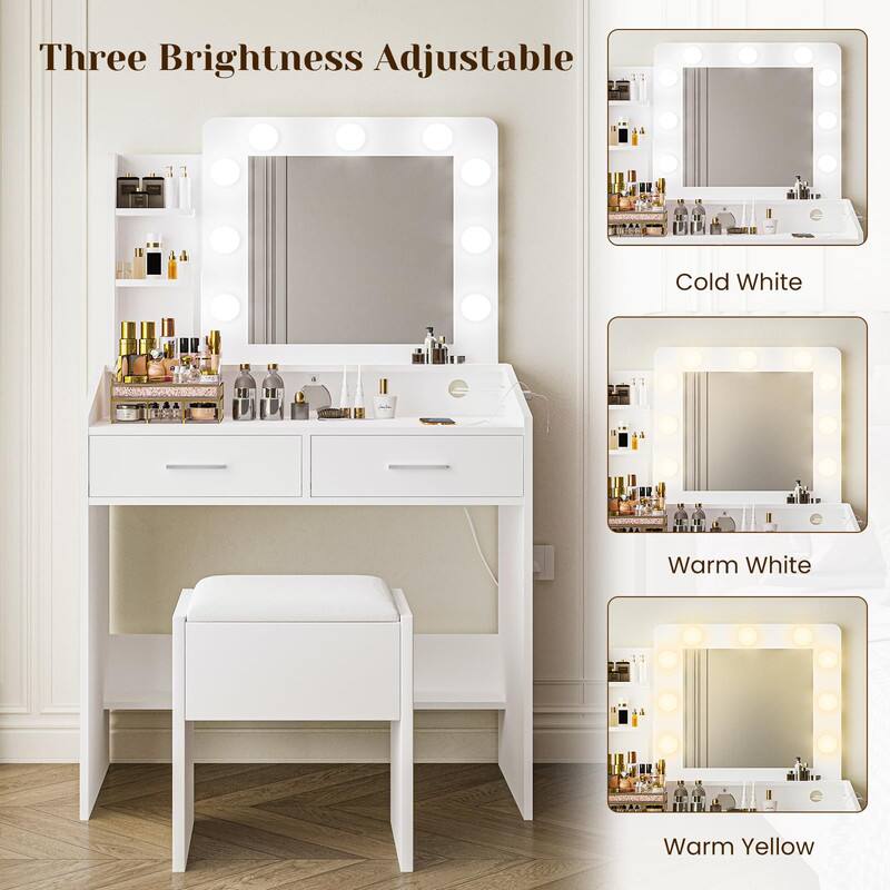 Three Brightness Adjustable

Cold White

Warm White

Warm Yellow