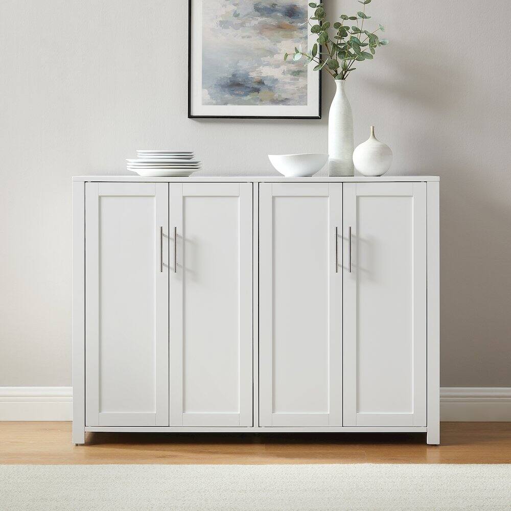 Alt View 10. Crosley Furniture - Savannah Sideboard - White.