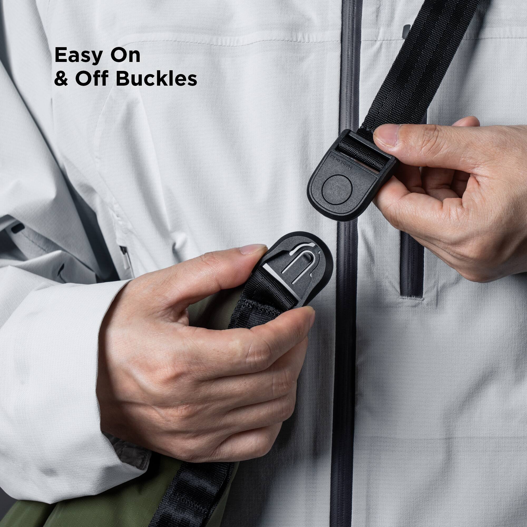 Easy On & Off Buckles