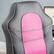 Alt View Zoom 14. Linon Home Décor - Kendon Faux Leather Rocking Gaming Chair - Black and Pink.