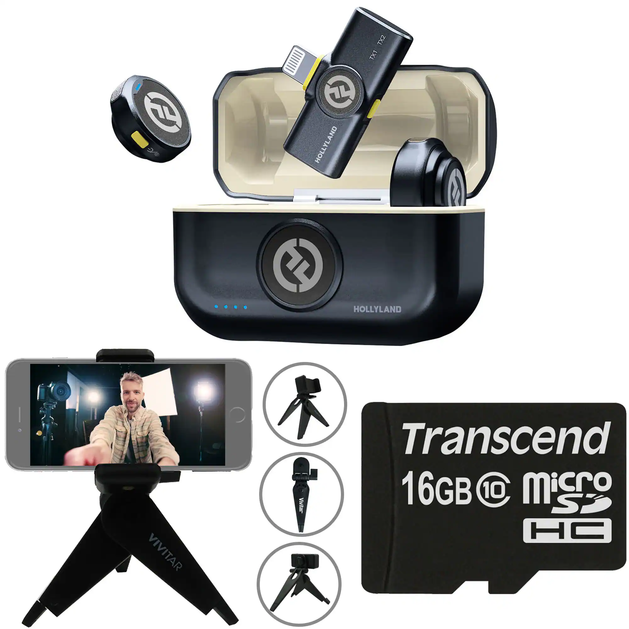 ZXI TX7
HOLLYLAND
HOLLYLAND VIVITAR
Transcend 16GB microSDHC
SP H