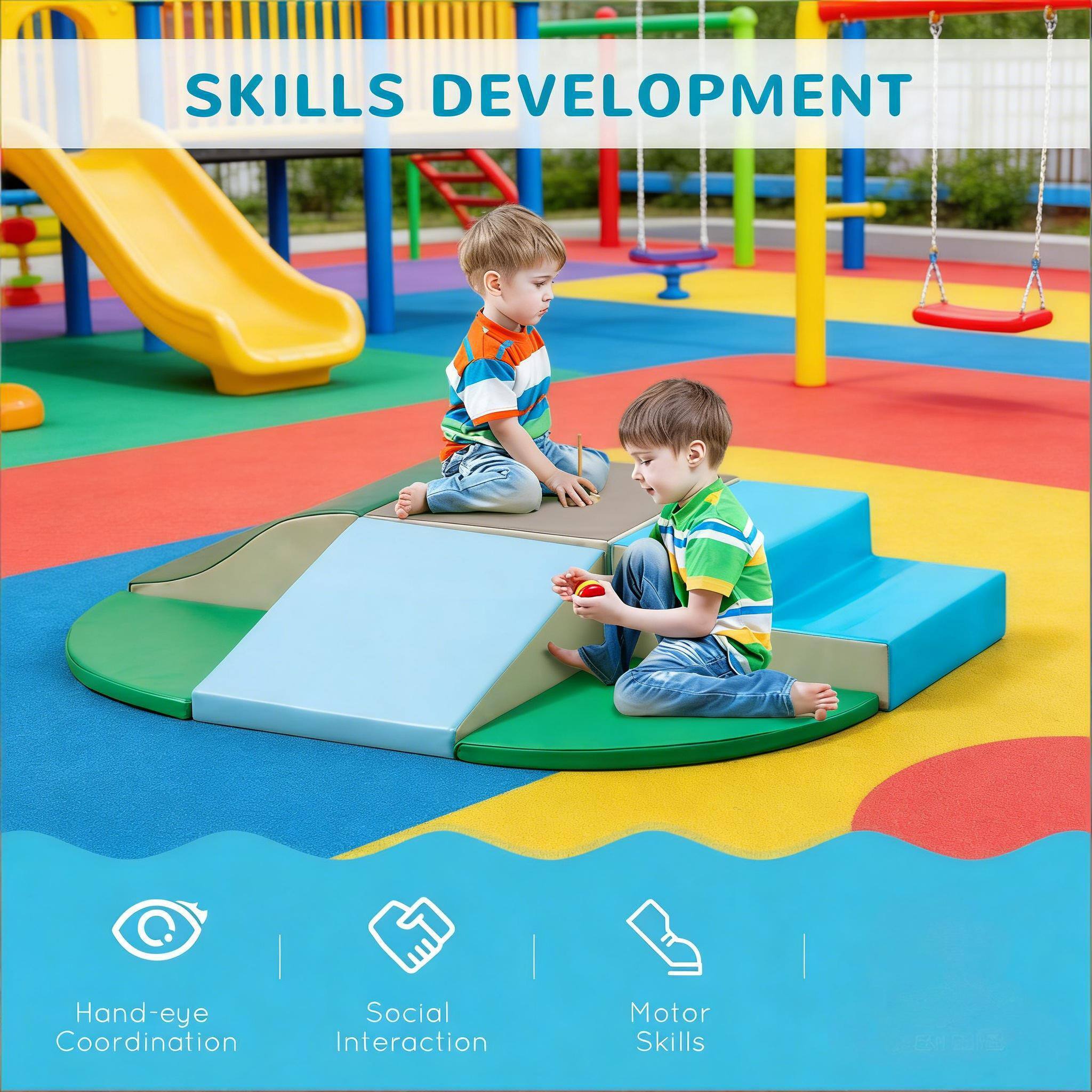 SKILLS DEVELOPMENT

- Hand-eye Coordination
- Social Interaction
- Motor Skills